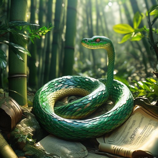 青蛇攻略，揭秘江湖中的生存智慧