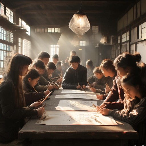 墨香中的启示，书法课堂如何重塑我们的世界观